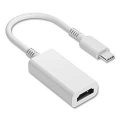 NXT Technologies USB-C to HDMI Adapter, 6", White (24400032)