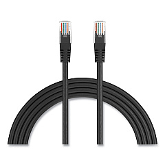 NXT Technologies CAT6 Patch Cable, 7 ft, Black (24400051)