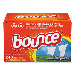 Bounce Fabric Softener Sheets, Outdoor Fresh, 240 Sheets/Box (07312)
