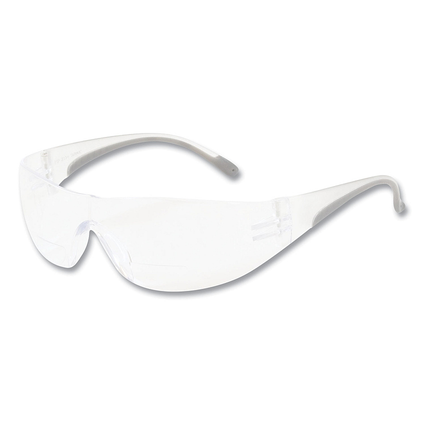 Bouton Zenon Z12R Rimless Optical Eyewear with 3-Diopter Bifocal Reading-Glass Design, Anti-Scratch, Clear Lens, Clear Frame (250270030)