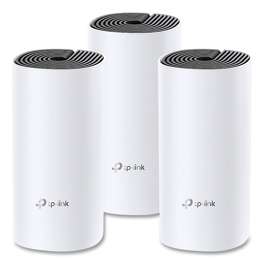 TP-Link Deco M4 AC1200 Whole Home Mesh Wi-Fi System, 2 Ports, Dual-Band 2.4 GHz/5 GHz (DECOM43PACK)
