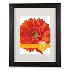 Victory Light Woodtone Poster Frame with Mat, 11 x 14 Insert, Cappuccino (1068275B1620)