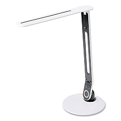 Bostitch Color Changing LED Desk Lamp with RGB Arm, 18.12"h, White (VLED1605BOS)