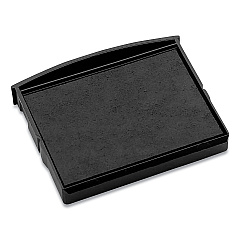 Cosco 2000 PLUS Replacement Ink Pad for 2600 Series Message-Daters, 2.5" x 2", Black (062091)