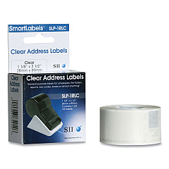 Seiko SLP-2RLC Clear Address Labels