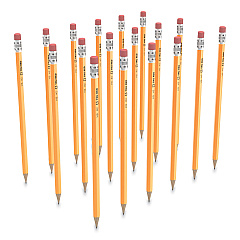 TRU RED Pre-Sharpened Wooden Pencil, HB (#2), Black Lead, Yellow Barrel, 24/Pack (24424022)