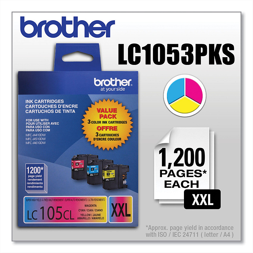 Brother LC1053PKS Value Pack