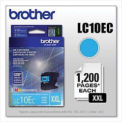 Brother LC10EC Cyan Ink Cartridge