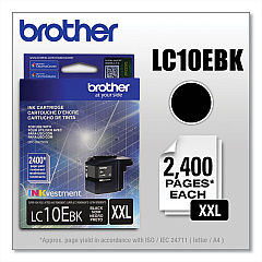 Brother LC10EBK Black Ink Cartridge