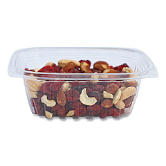 World Centric PLA Rectangular Deli Containers, 12 oz, 4.8 x 5.9 x 2.1, Clear, 900/Carton (RDCS12)
