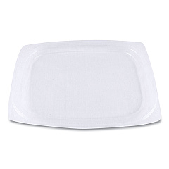 World Centric PLA Rectangular Deli Container Lids, 4.8 x 5.9 x 0.3, Clear, 900/Carton (RDLCS8)