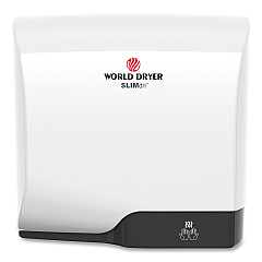 Slimdri Hand Dryer, 110-240 V, 13.87 X 13 X 7, Aluminum, White