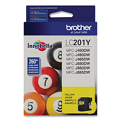 Brother LC201Y Yellow Ink Cartridge