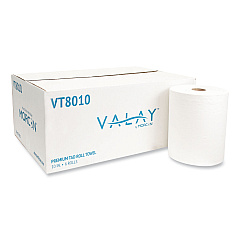Morcon Tissue 10 Inch TAD Roll Towels, 10" x 700 ft, White, 6/Carton (VT8010)