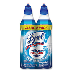 LYSOL Brand Toilet Bowl Cleaner with Hydrogen Peroxide, Ocean Fresh, 24 oz, 2/Pack (96084PK)