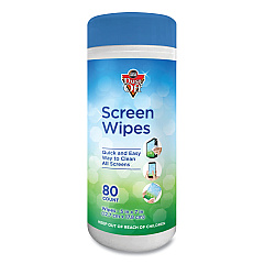 Dust-Off Premoistened Monitor Cleaning Wipes, Cloth, 5 x 7, 80/Tub (DSCT)