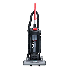 Sanitaire FORCE QuietClean Upright Vacuum SC5845B, 15" Cleaning Path, Black (SC5845D)