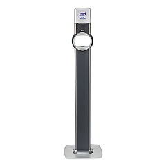 Fs6 Touch-free Floor Stand Dispenser, 1,200 Ml, 12.5 X 11.3 X 38.5, Graphite