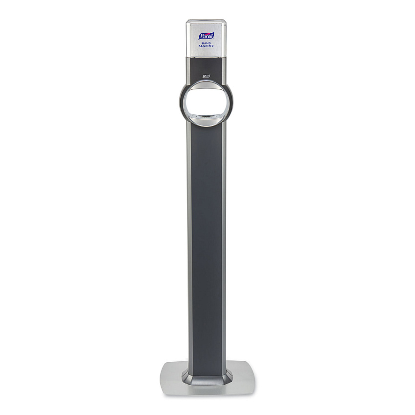 Fs6 Touch-free Floor Stand Dispenser, 1,200 Ml, 12.5 X 11.3 X 38.5, Graphite