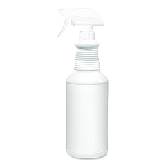 Diversey Water Only Spray Bottle, 32 oz, White, 12/Carton (05357)