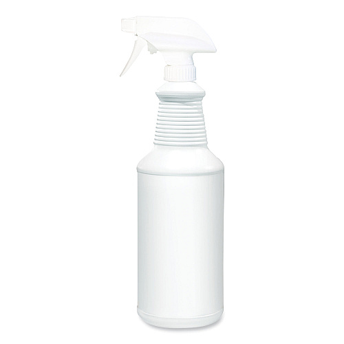 Diversey Water Only Spray Bottle, 32 oz, White, 12/Carton (05357)