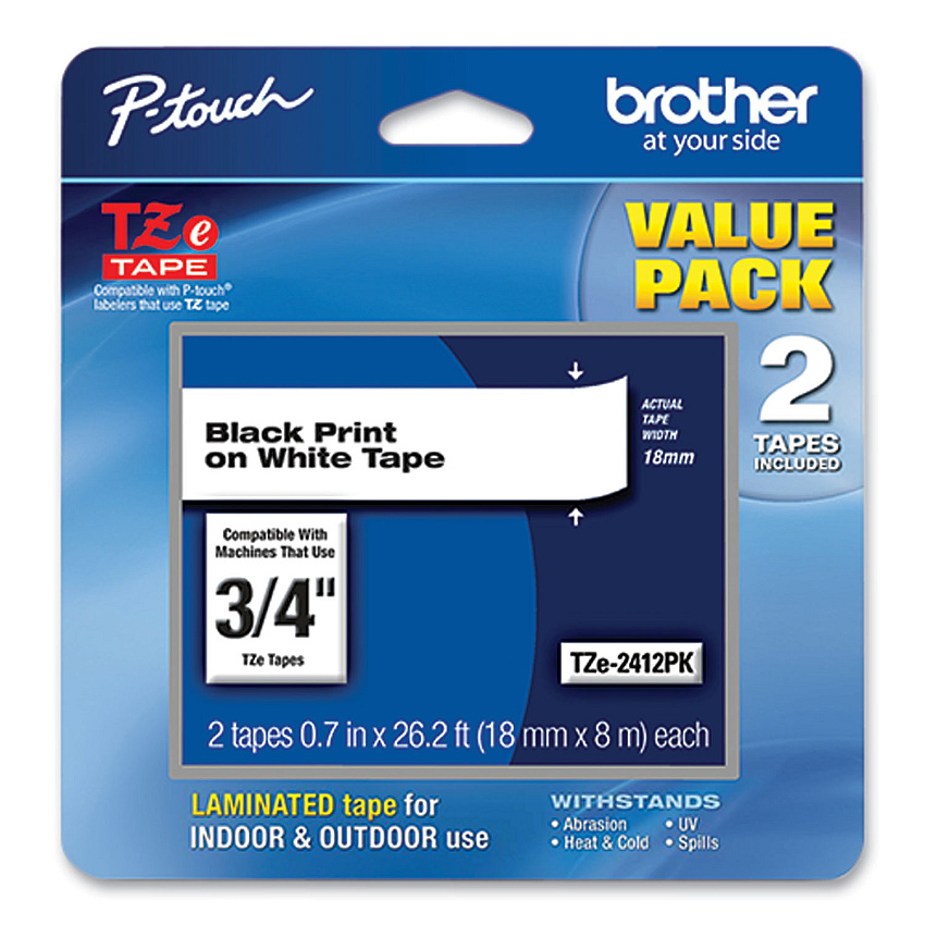 Brother TZE2412PK Tape