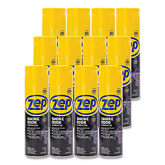 Zep Commercial Smoke Odor Eliminator, Fresh, 16 oz, 12/Carton (ZUSOE16CT)