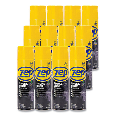 Zep Commercial Smoke Odor Eliminator, Fresh, 16 oz, 12/Carton (ZUSOE16CT)