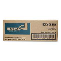 Kyocera TK582C Cyan Toner Cartridge