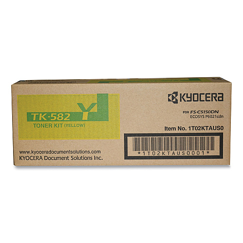 Kyocera TK582Y Yellow Toner Cartridge