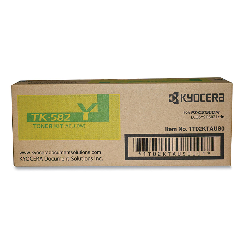 Kyocera TK582Y Yellow Toner Cartridge