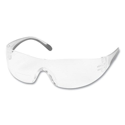 Bouton Zenon Z12R Rimless Optical Eyewear with 2.5-Diopter Bifocal Reading-Glass Design, Anti-Scratch, Clear Lens, Clear Frame (250270025)