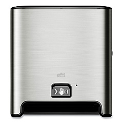 Tork Image Design Matic Hand Towel Roll Dispenser with Intuition Sensor, Wall Mount, 13.58 x 8.03 x 14.69, Stainless Steel (461202)