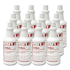 Misty Bolex 23 Percent Hydrochloric Acid Bowl Cleaner, Wintergreen, 32oz, 12/Carton (1038799)