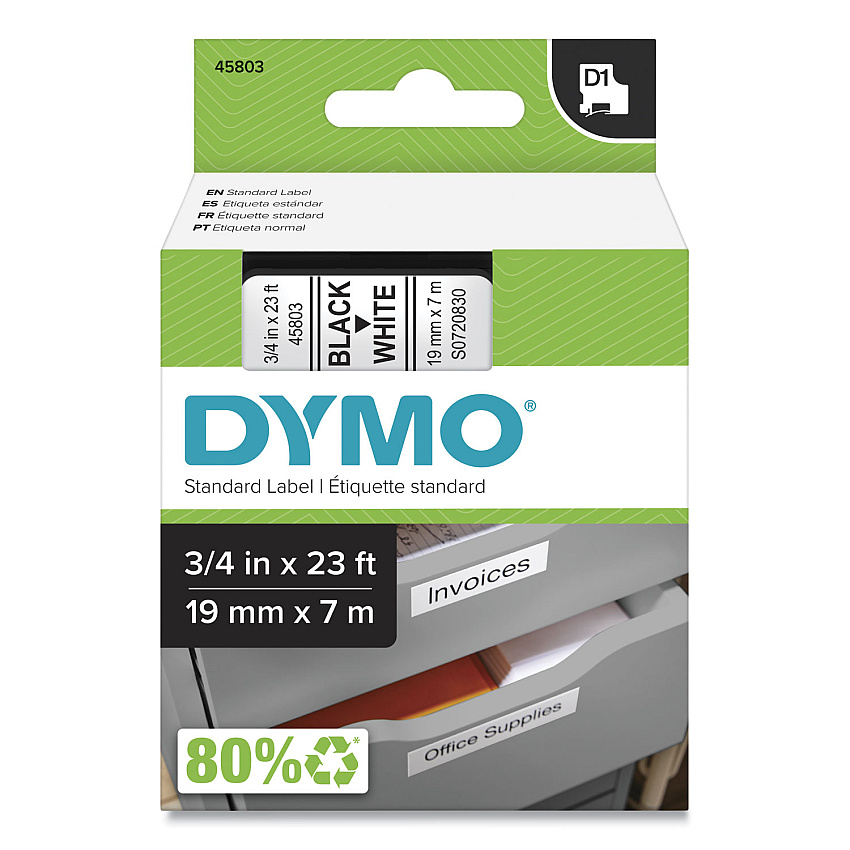 Dymo 45803 D1 Tape Cartridge