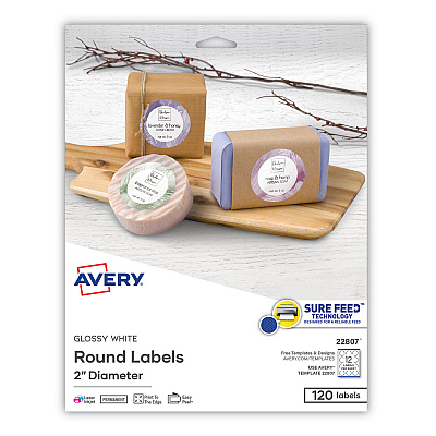 Avery 22807 Round Labels