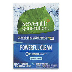 Seventh Generation Automatic Dishwasher Powder, Free and Clear, 45oz Box (22150EA)