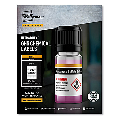 Avery 60517 UltraDuty GHS Chemical Waterproof & UV Resistant Labels