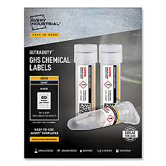 Avery 60518 UltraDuty GHS Chemical Waterproof & UV Resistant Labels