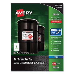 Avery 60521 UltraDuty GHS Chemical Labels