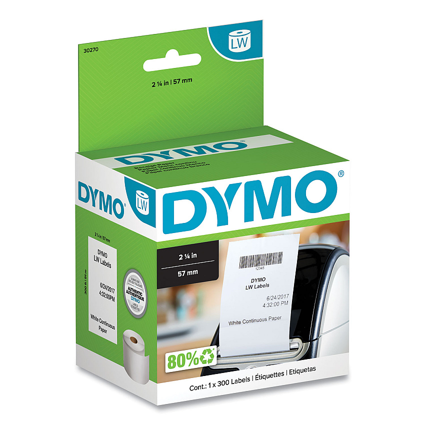 Dymo 30270 Continuous Paper Labels