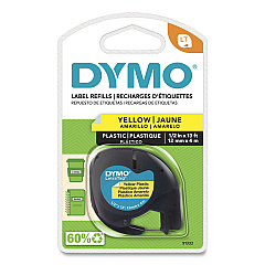 Dymo 91332 LetraTag Plastic Labels