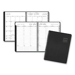 AT-A-GLANCE Contemporary Lite Weekly/Monthly Planner, 11 x 8.25, Black Cover, 12-Month (Jan to Dec): 2023 (7095XL05)