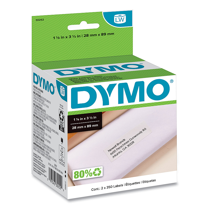 Dymo 30252 White Address Labels