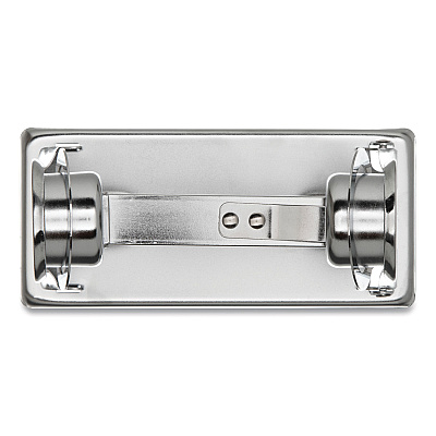 San Jamar Locking Toilet Tissue Dispenser, 6 x 4 1/2 x 2 3/4, Chrome (R200XC)