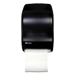 San Jamar Tear-N-Dry Touchless Roll Towel Dispenser, 11.75 x 9 x 15.5, Black Pearl (T1300TBK)