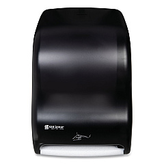 San Jamar Smart System with iQ Sensor Towel Dispenser, 11.75 x 9 x 15.5, Black Pearl (T1400TBK)