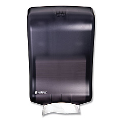 San Jamar Ultrafold Multifold/C-Fold Towel Dispenser, Classic, 11.75 x 6.25 x 18, Black Pearl (T1700TBK)