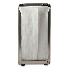 San Jamar Tabletop Napkin Dispenser, Tall Fold, 3 3/4 x 4 x 7 1/2, Capacity: 150, Chrome (H900X)