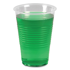 Boardwalk Translucent Plastic Cold Cups, 14 oz, Polypropylene, 20 Cups/Sleeve, 50 Sleeves/Carton (BWKTRANSCUP14CT)